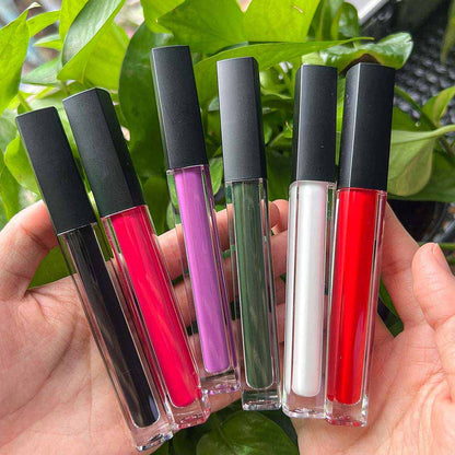 6 Colors Green Black Liquid Matte lipstick Long-lasting Face Paint OEM ODM