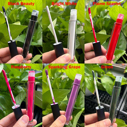 6 Colors Green Black Liquid Matte lipstick Long-lasting Face Paint OEM ODM