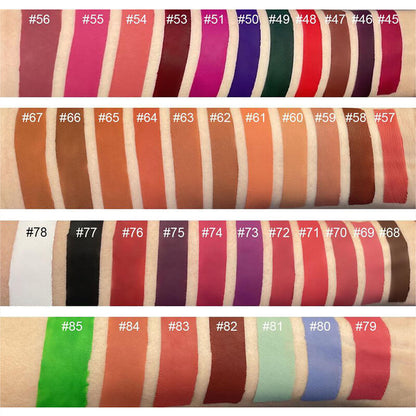 85 color liquid lipstick matte waterproof gradient tube (Color 61-85)