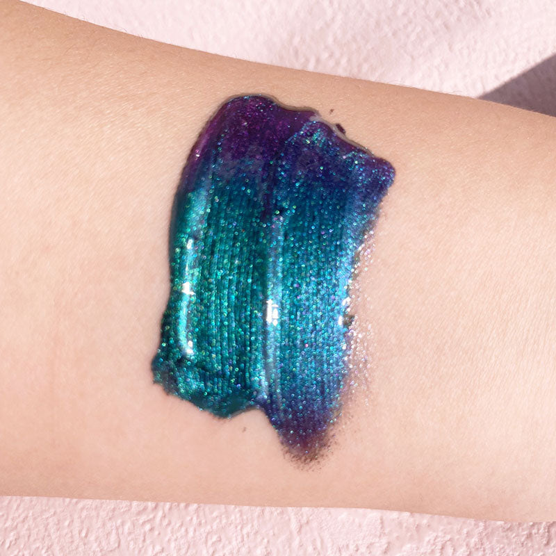 Mermaid Lip Gloss Chameleon Lip Glaze Metallic Eyeshadow Glitter Gloss