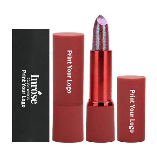 4 color chameleon lipstick matte glitter lip waterproof non-stick no logo