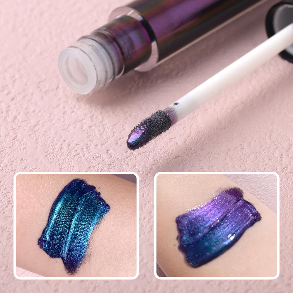 Mermaid Lip Gloss Chameleon Lip Glaze Holographic Eyeshadow Glitter Vegan