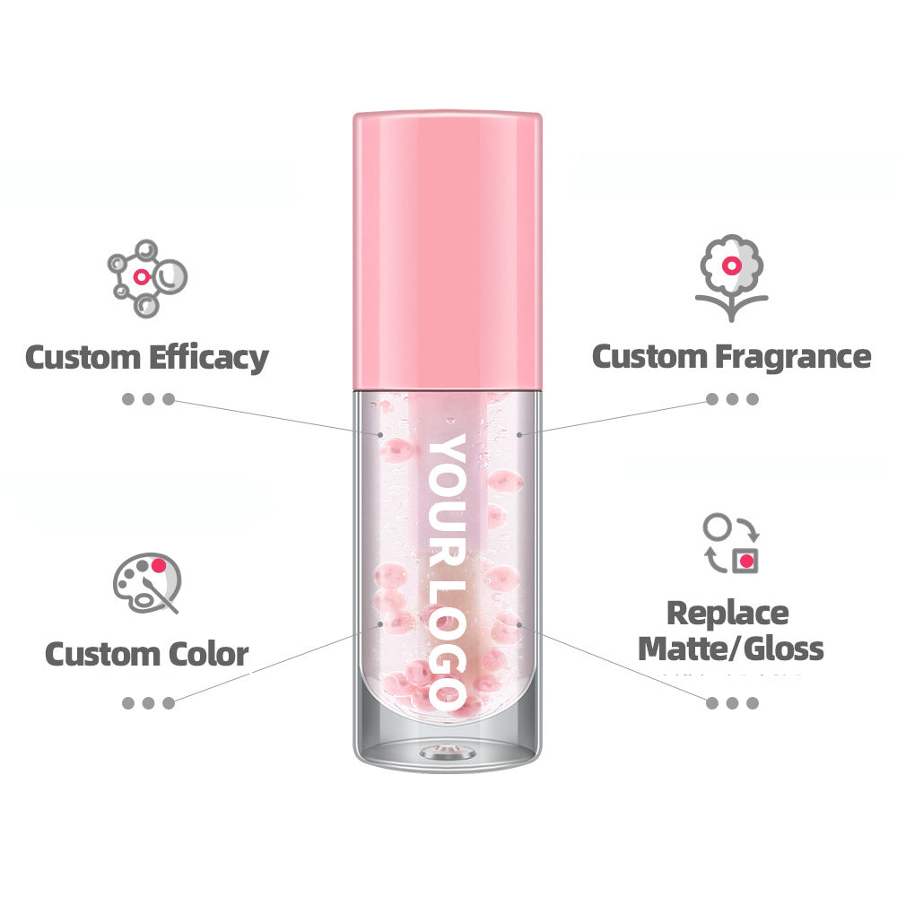 Caviar Essence Lip Oil Natural Fragrance-Free Soothes Lighten Lips Lip Balm