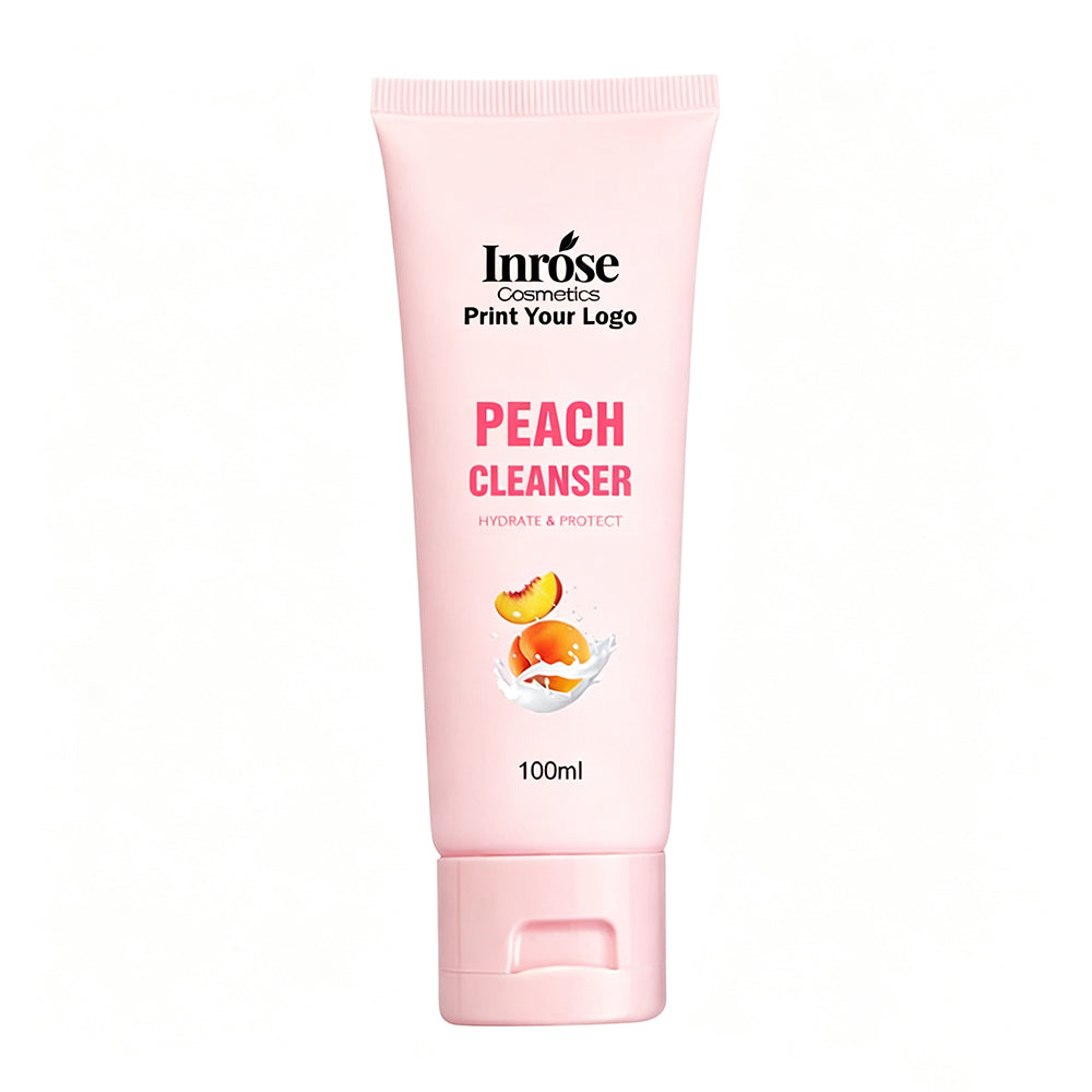 Peach Cleanser Deep Cleansing Fruit Hydrating Moisturizing Cruelty Free 100ml