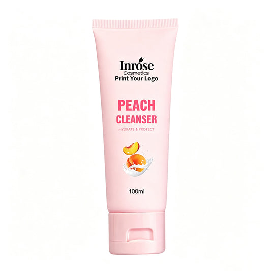 Peach Cleanser Deep Cleansing Fruit Hydrating Moisturizing Cruelty Free 100ml