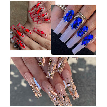 3D DIY nails accessories art rhinestones nail decorations gems