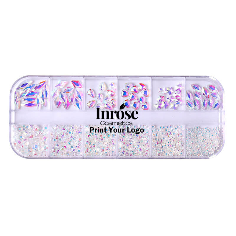 3D DIY nails accessories art rhinestones nail decorations gems