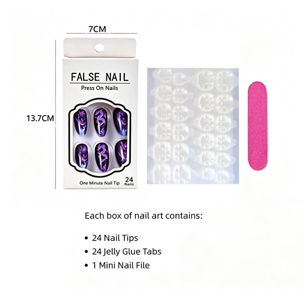 Manicures Star Moon Nail Stickers Long Style Nail Sheets Wearable Nail Patches