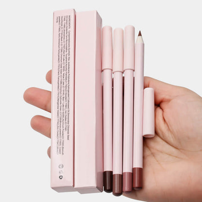 26 Color Pink Lip Liner Matte Cream Nude High Pigmented Lip Pencil