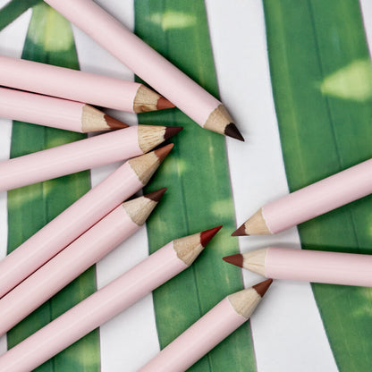 26 Color Pink Lip Liner Matte Cream Nude High Pigmented Lip Pencil
