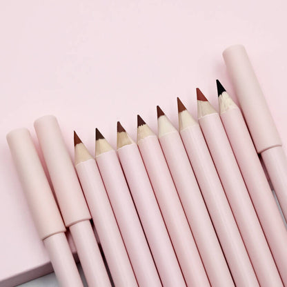 26 Color Pink Lip Liner Matte Cream Nude High Pigmented Lip Pencil