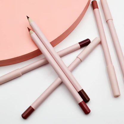 26 Color Pink Lip Liner Matte Cream Nude High Pigmented Lip Pencil