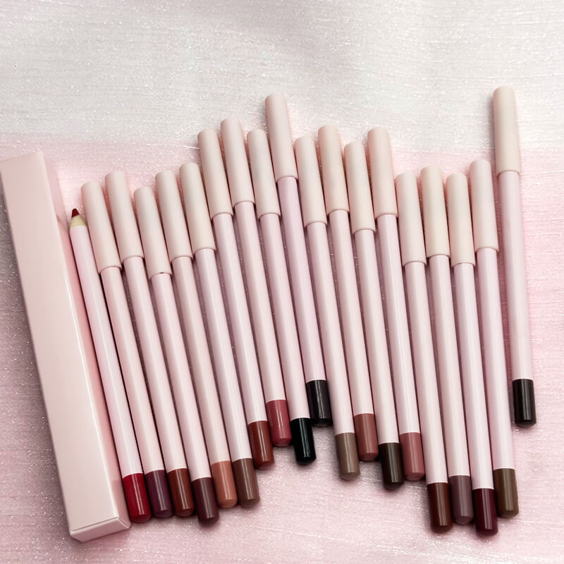 26 Color Pink Lip Liner Matte Cream Nude High Pigmented Lip Pencil