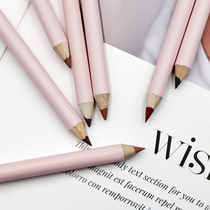 26 Color Pink Lip Liner Matte Cream Nude High Pigmented Lip Pencil
