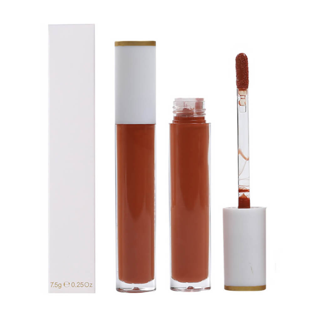 25 color lip gloss jelly nude shimmer long lasting no logo