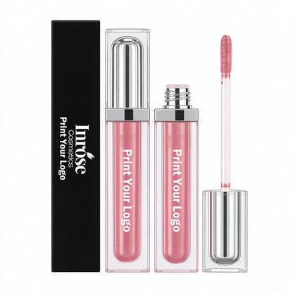 29 Color Nude Lip Gloss Dark Color High Pigmented Lip Glaze Vegan Private Label