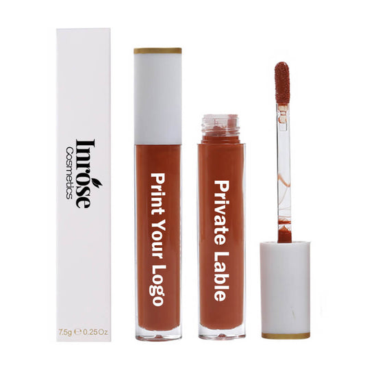 25 color lip gloss jelly nude shimmer long lasting no logo