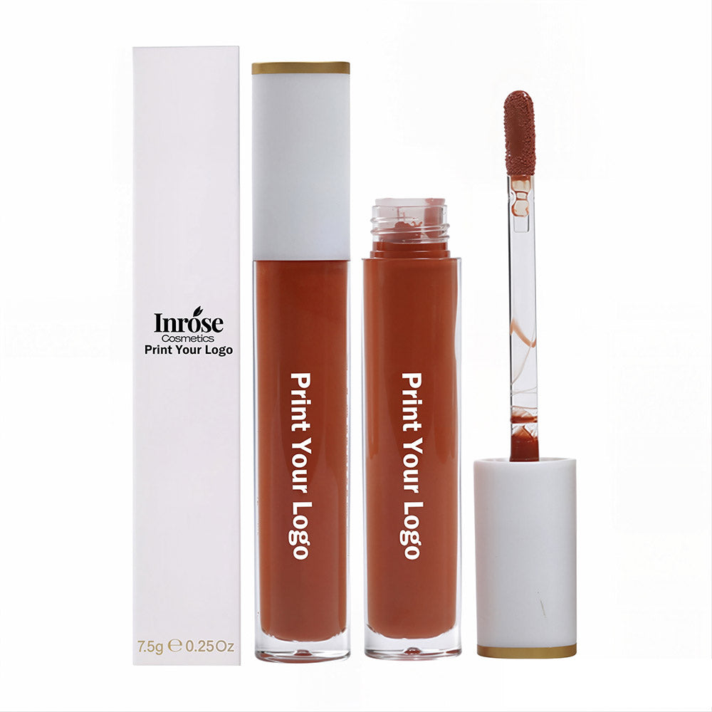 25 gloss à lèvres gelée nude scintillants longue tenue sans logo