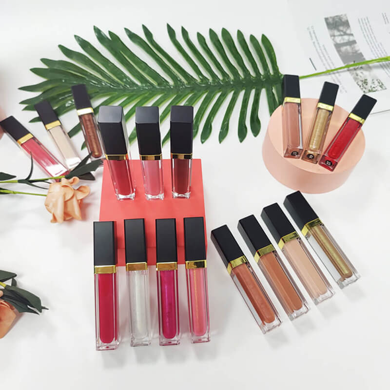 [50 pieces lip gloss & your logo & free shipping] vegan moisturizing lip gloss