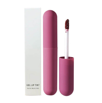 6 colors nude lip gloss lip glaze bullet long lasting vegan high pigmented