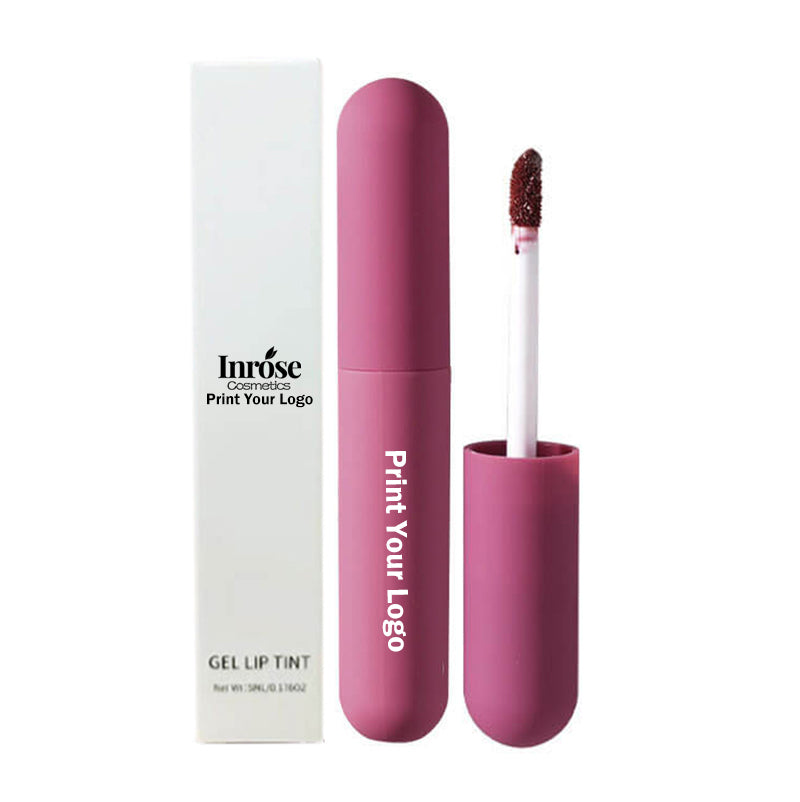 6 colors nude lip gloss lip glaze bullet long lasting vegan high pigmented