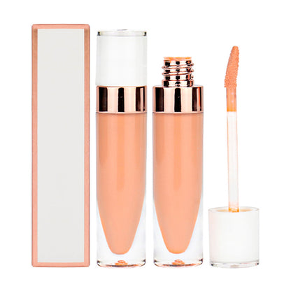 40 Color Nude Lip Gloss High Pigmented Shimmer Lip Glaze Moisturizing