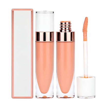 40 Color Nude Lip Gloss High Pigmented Shimmer Lip Glaze Moisturizing