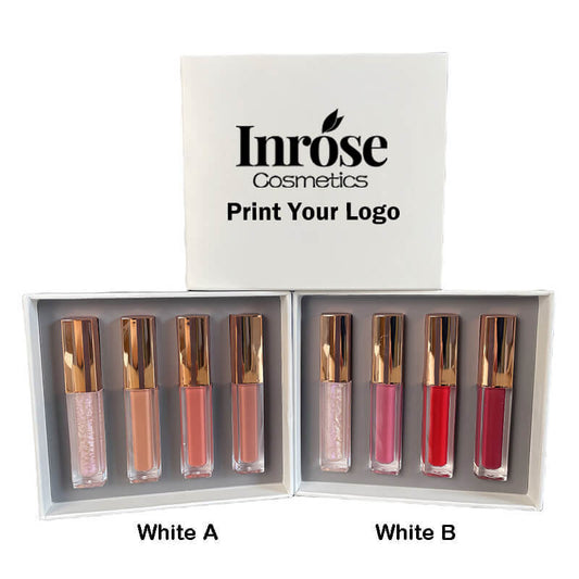 1 pcs lipgloss & 3 pcs matte liquid lipstick set waterproof long lasting
