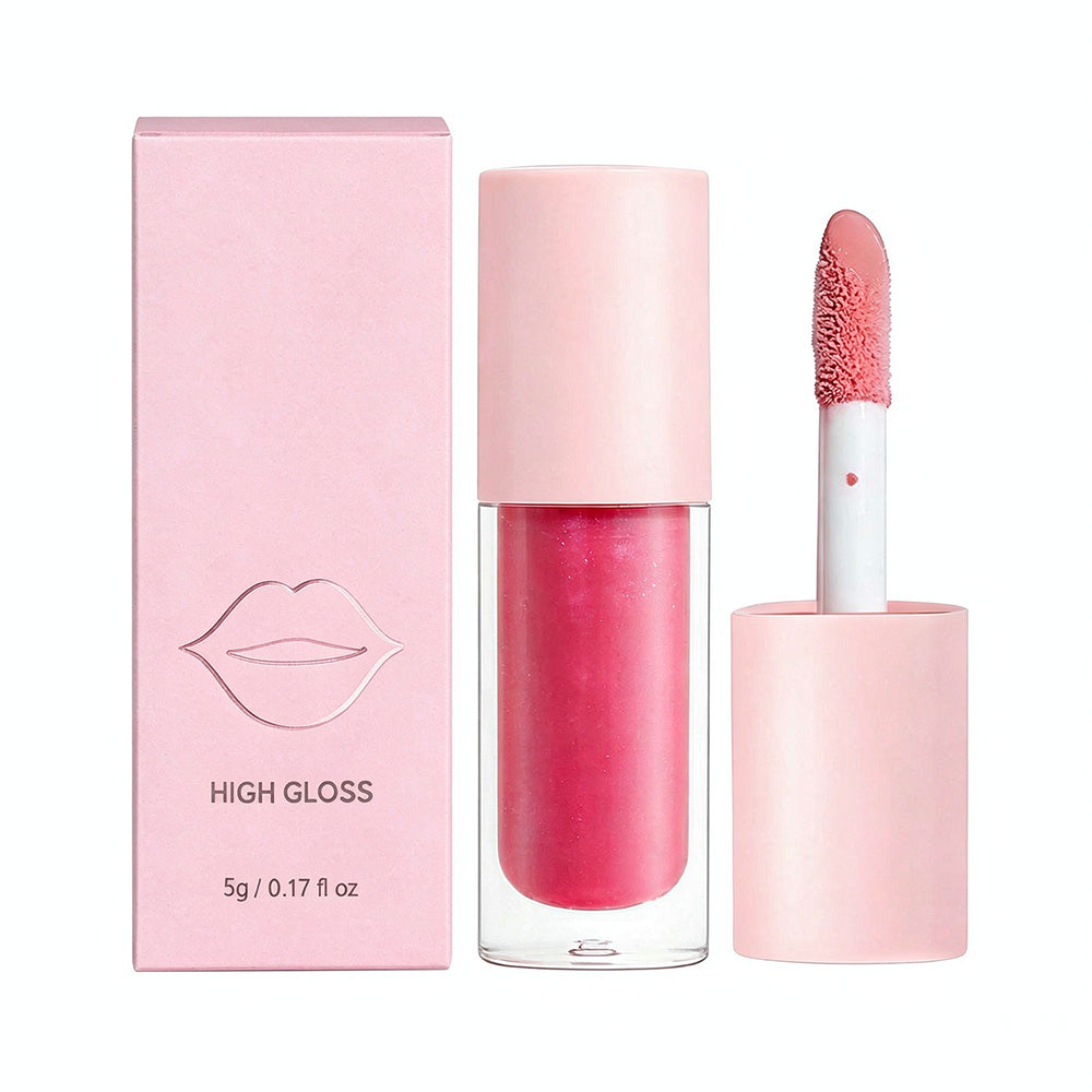16 Color Nude Lip Gloss Moisturizing Lip Glaze Nourish High Pigmented Vegan