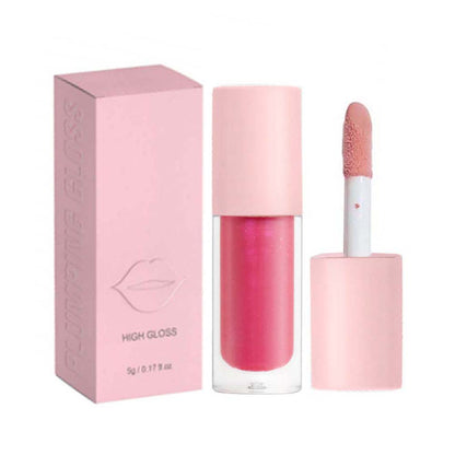 16 color nude lip gloss moisturizing lip glaze high pigment vegan