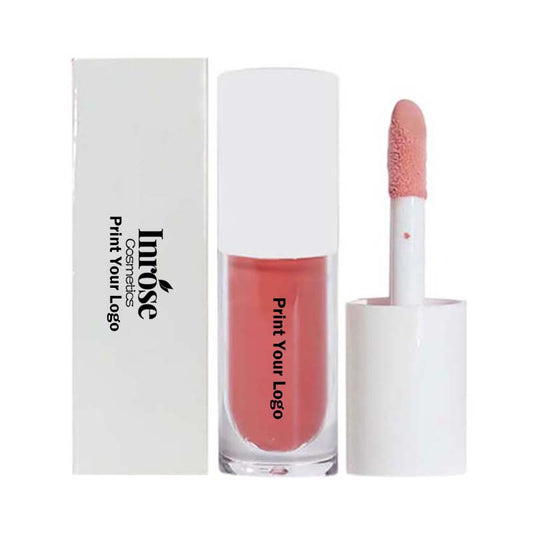 28 color nude lip gloss lip glaze high pigmented moisturizing short fat tube