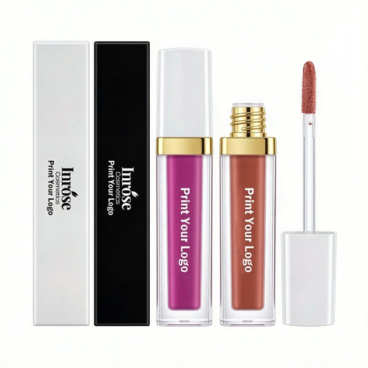 40 Color Matte Liquid Lipstick Waterproof Long Lasting White Tube