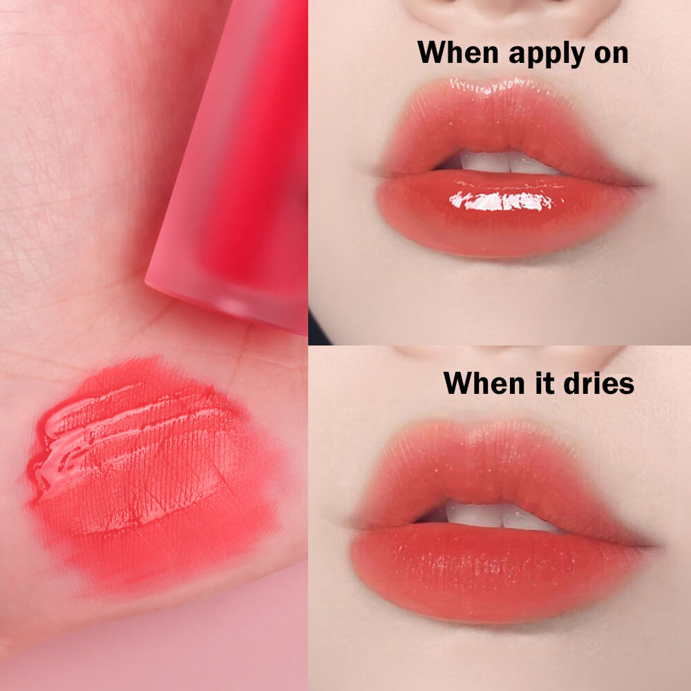 6-Color Lip Gloss Water-Mist Lip Tint Long-Lasting Matte Lipstick Moisturizing