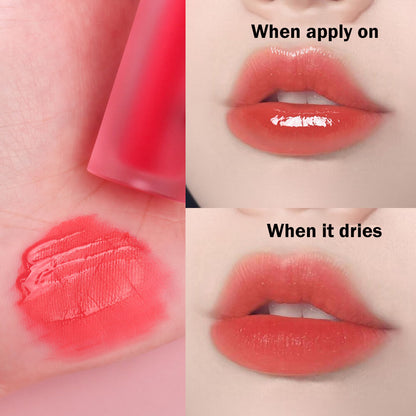 6-Color Lip Gloss Water-Mist Lip Tint Long-Lasting Matte Lipstick Moisturizing