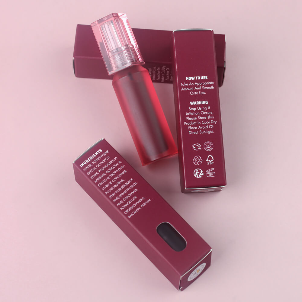 6-Color Lip Gloss Water-Mist Lip Tint Long-Lasting Matte Lipstick Moisturizing
