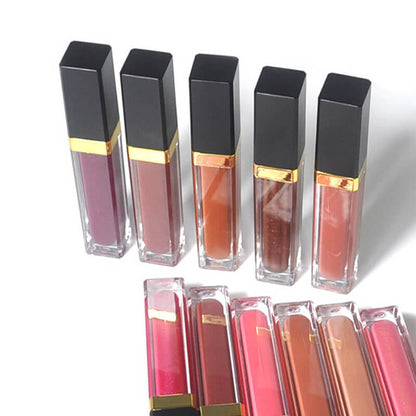 64 color lip gloss nude shimmer high pigmented mirror tube (color 1-32)