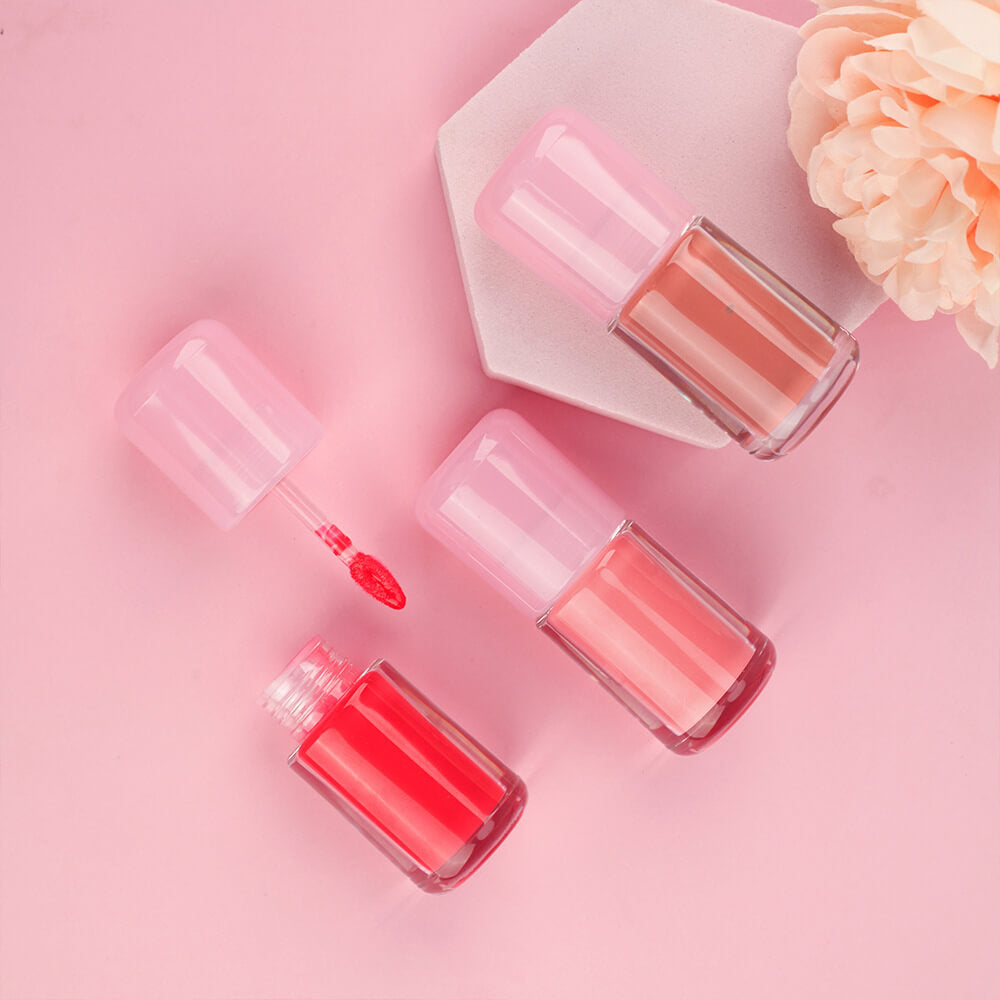 12-Color Nude Lip Gloss Moisturizing Lip Tint High Pigmented Private Label