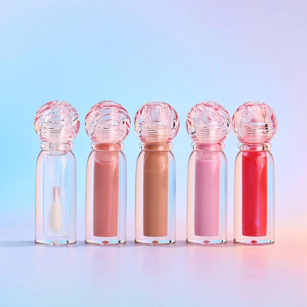 27-Color Berry Brown Lip Gloss Hydrating Lip Glaze High Pigment Non-sticky