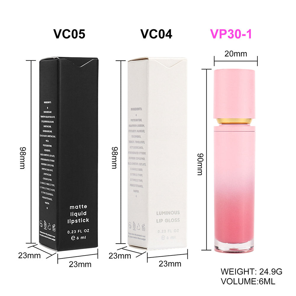 27-Color Nude Lip Gloss Hydrating Lip Glaze High Pigmented Cruelty Free
