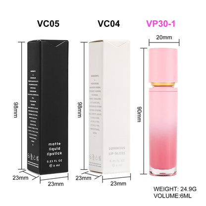 27-Color Nude Lip Gloss Hydrating Lip Glaze High Pigmented Cruelty Free