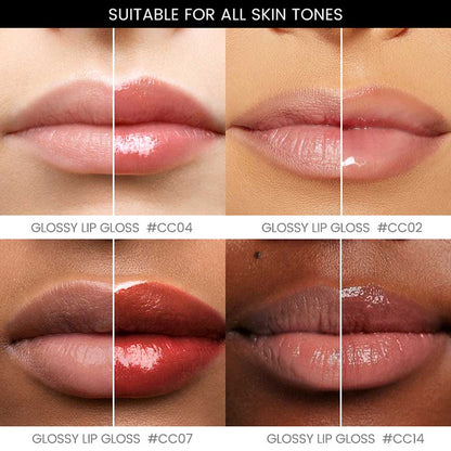 27-Color Maple Brown Lip Gloss Hydrating Lip Glaze High Pigment Low MOQ