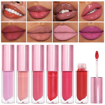 38-color OEM ODM Nude Liquid Lipstick Matte Non-Sticky Transfer-Proof