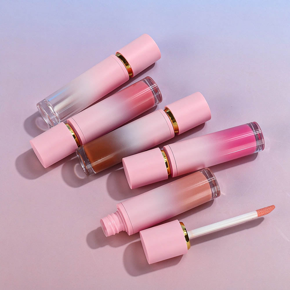 27-Color Nude Lip Gloss Hydrating Lip Glaze High Pigmented Cruelty Free