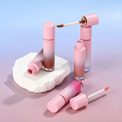 38-color Nude Liquid Lipstick Matte Non-Sticky Transfer-Proof Custom Vegan