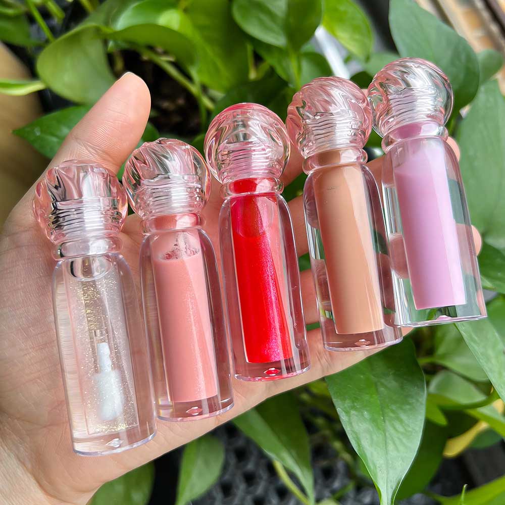 27-Color Berry Brown Lip Gloss Hydrating Lip Glaze High Pigment Non-sticky