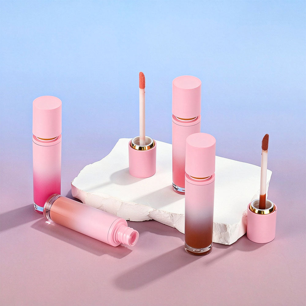 27-Color Nude Lip Gloss Hydrating Lip Glaze High Pigmented Cruelty Free