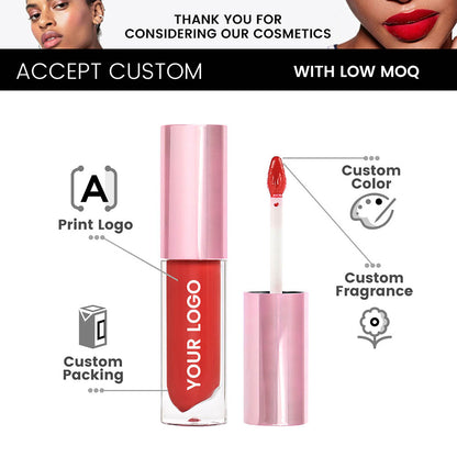 38-color OEM ODM Nude Liquid Lipstick Matte Non-Sticky Transfer-Proof