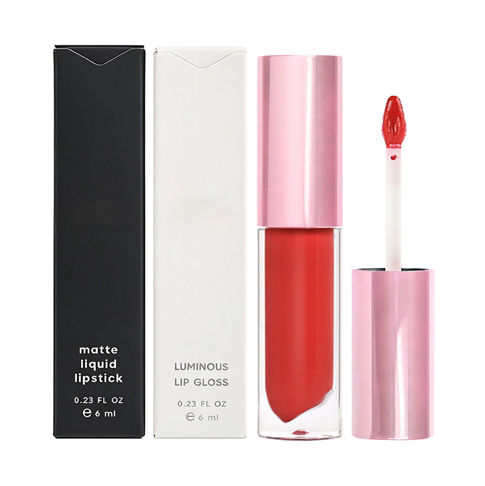 27-Color Maple Brown Lip Gloss Hydrating Lip Glaze High Pigment Low MOQ