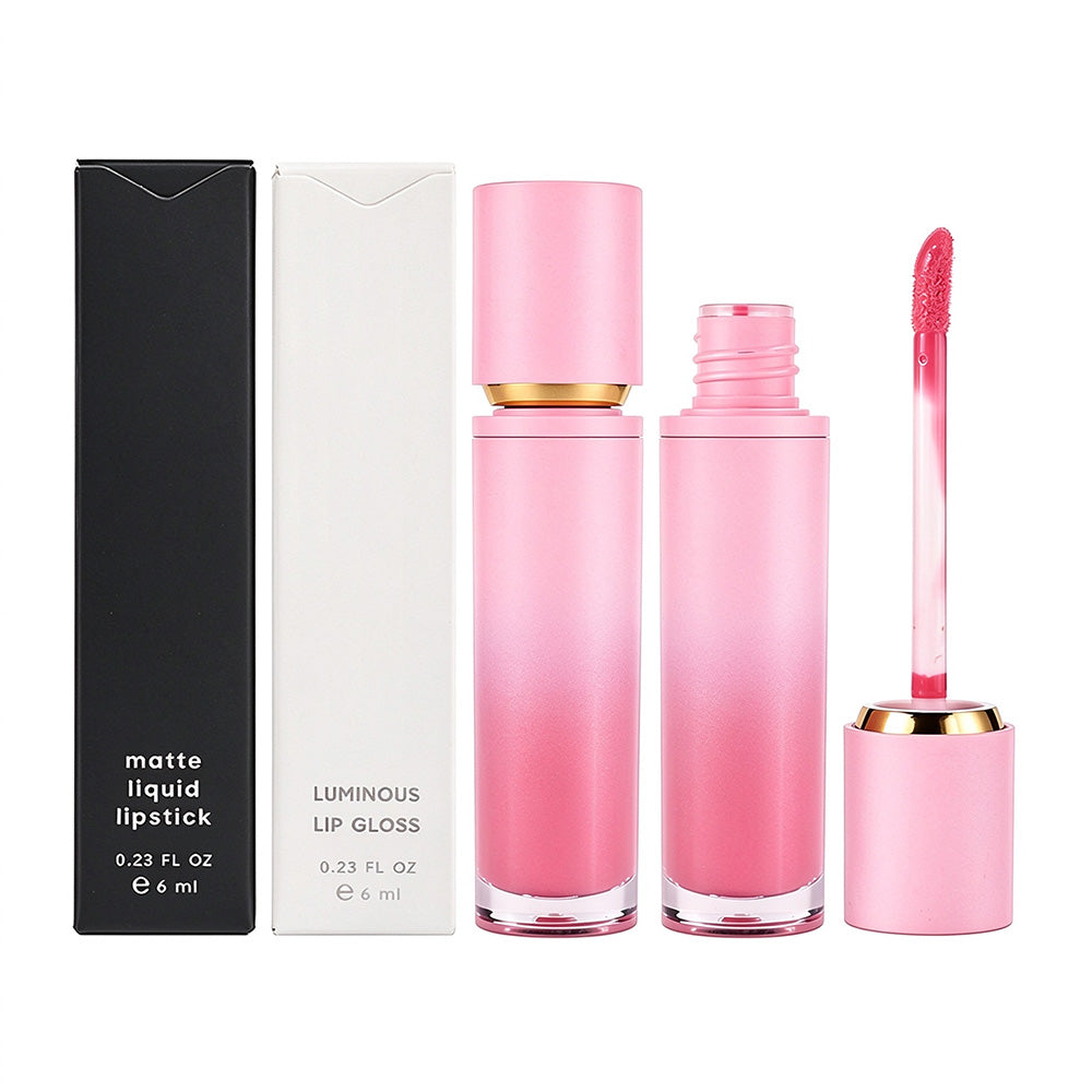 27-Color Nude Lip Gloss Hydrating Lip Glaze High Pigmented Cruelty Free