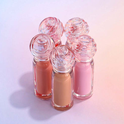 27-Color Berry Brown Lip Gloss Hydrating Lip Glaze High Pigment Non-sticky
